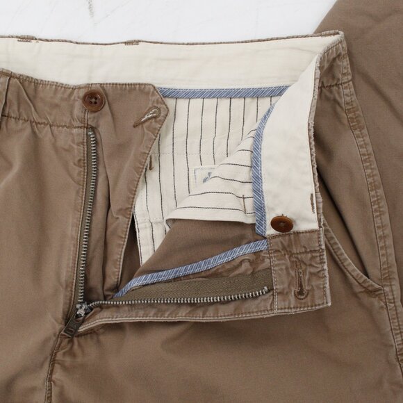 Vintage J crew pants Mens 33 34x29.5 chino flat front casual pockets straight - Picture 13 of 16